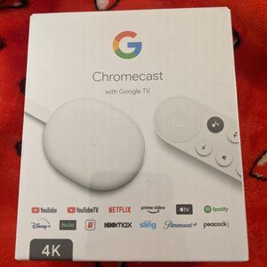Chromecast 4K (New, Unopened)